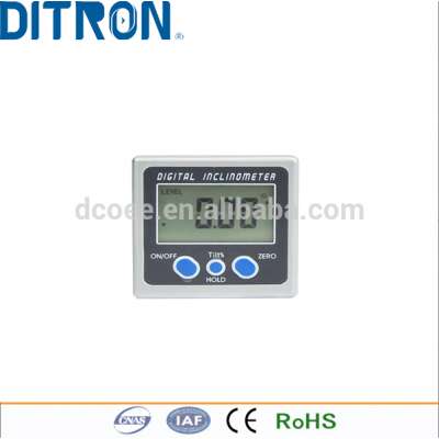 Ditron High Precision 0-360 Degree Digital Protractor /Digital Bevel Box Angle Meter with Strong Manger Base